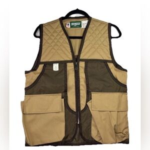 Saf T Bak Bird Hunting Vest Mens Size Small Hunting Safety Vintage NWT